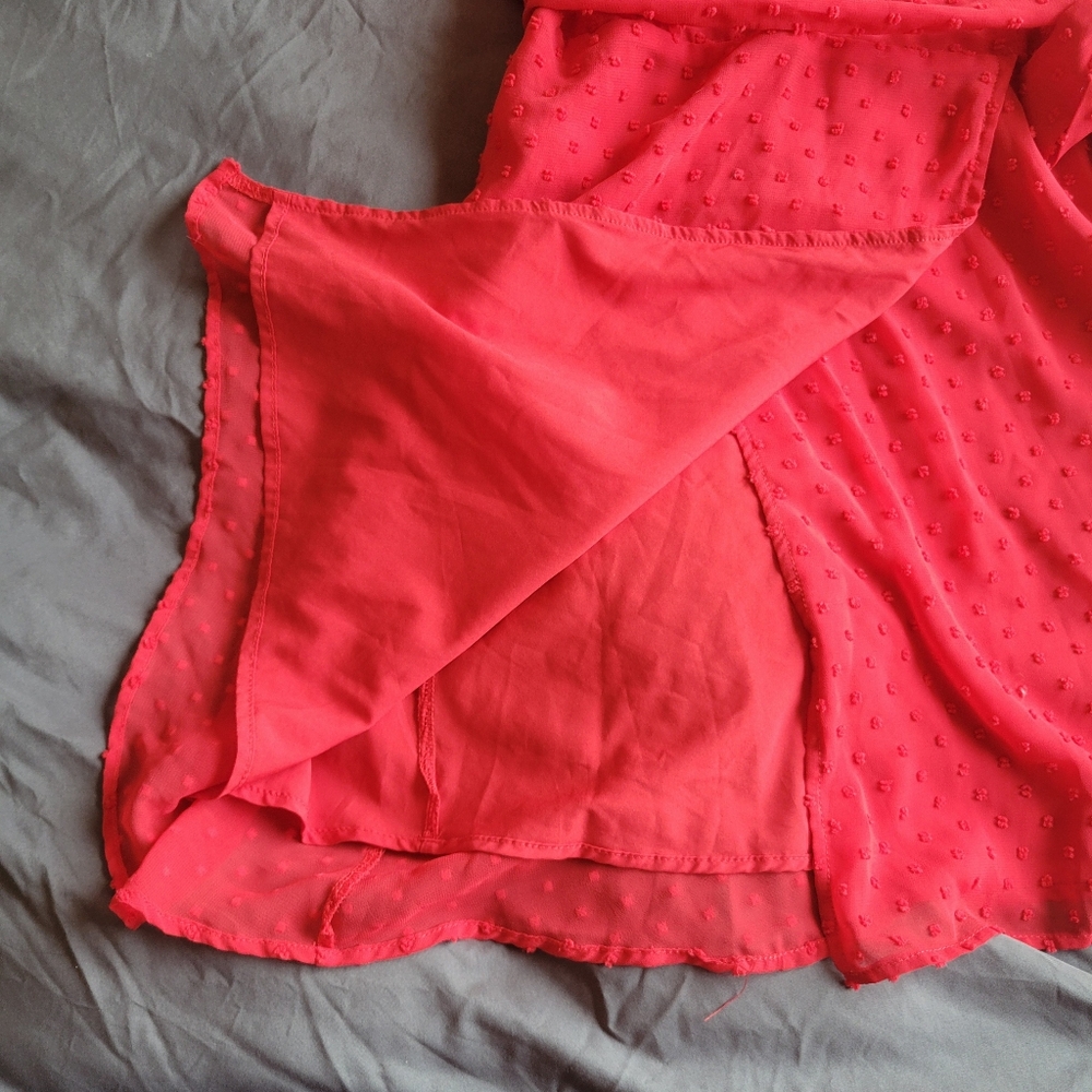 Lulu's Red Mini Dress - Picture 8 of 11